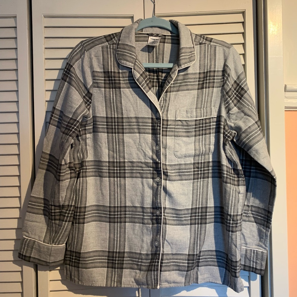 Flannel pajama set